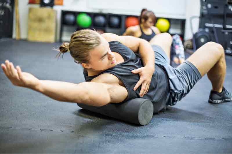 foam roller dorsal