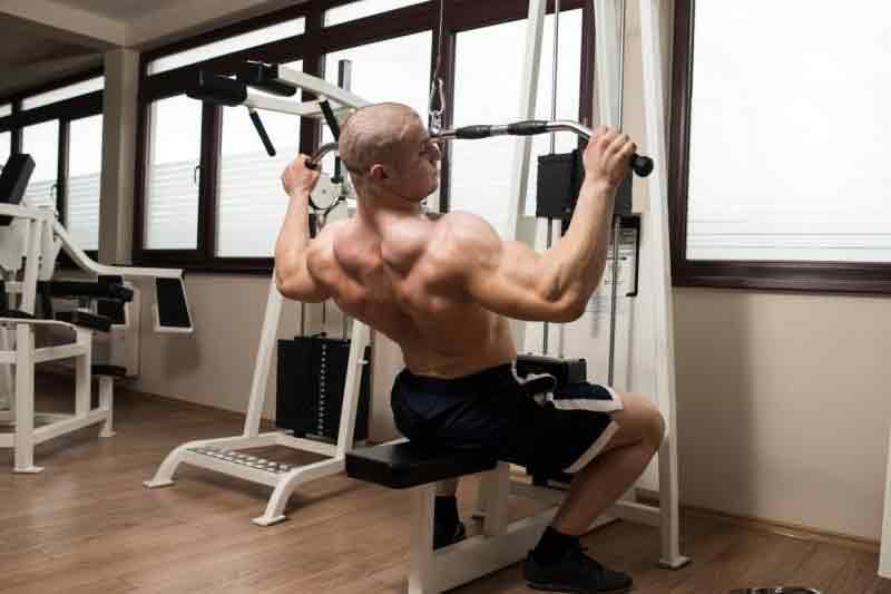 ejercicio espalda tirón frontal abierto ejercicio espalda tirón frontal abierto